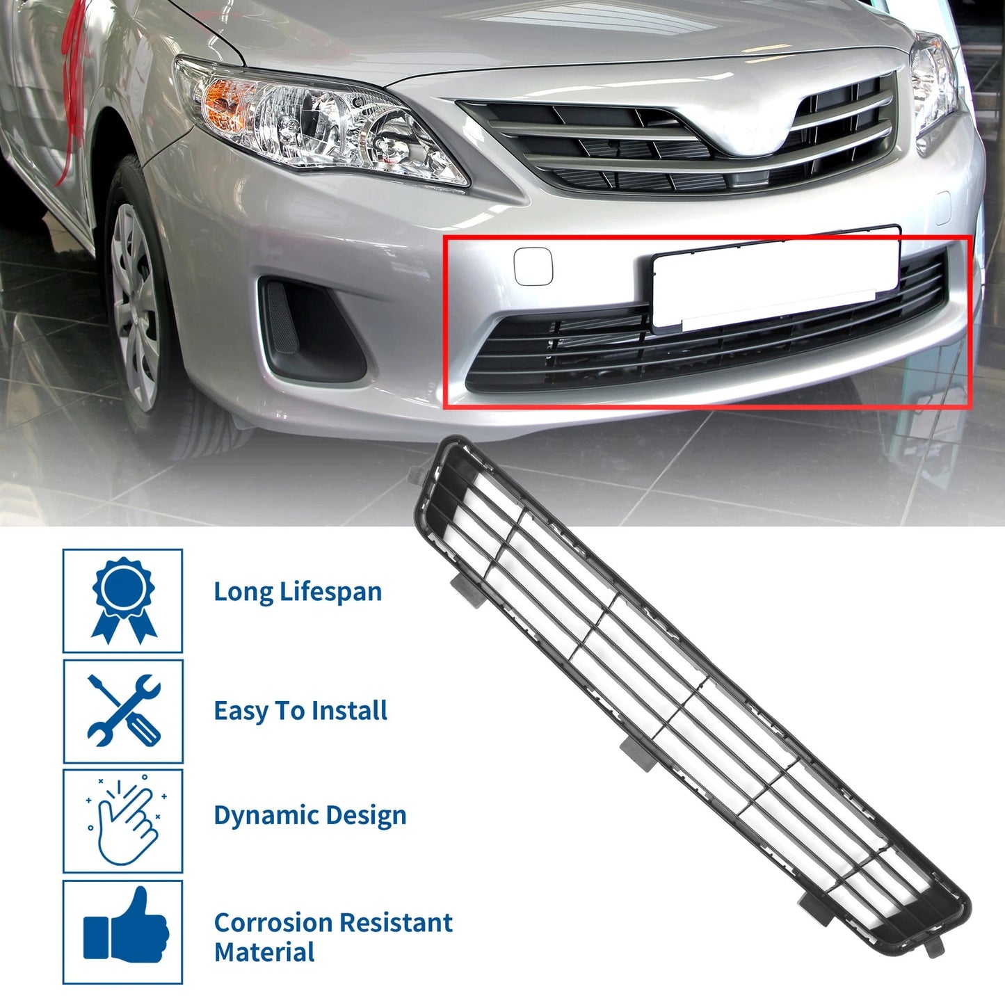 Front Bonnet Bumper Grille for Toyota Camry (2010)