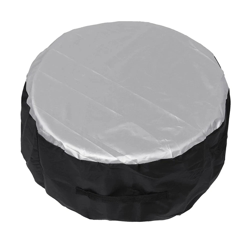 4 x Waterproof Spare Tire Storage Covers for Car - Fits Most Models