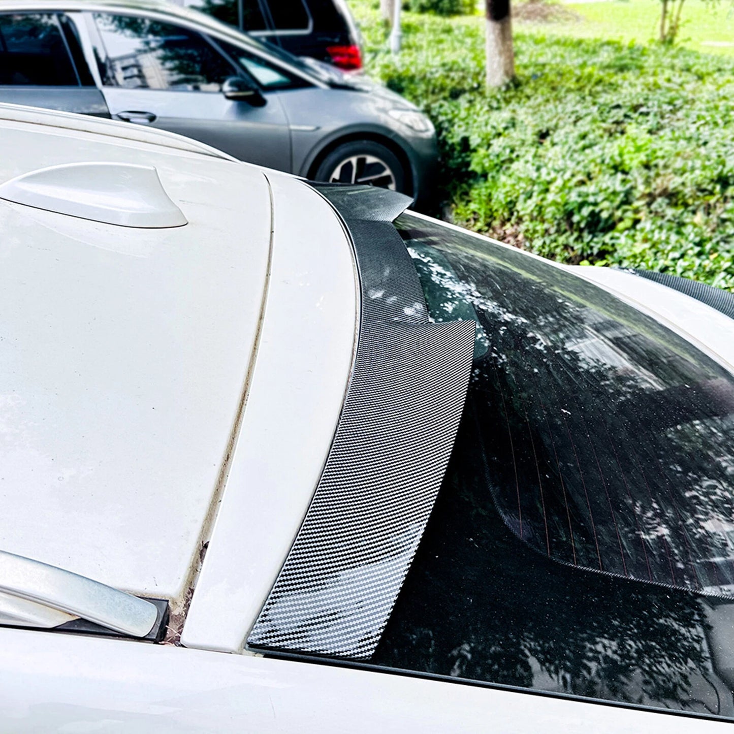 1pc Rear Boot Spoiler Lip for BMW X4 F26 (2014-2018) Carbon Look