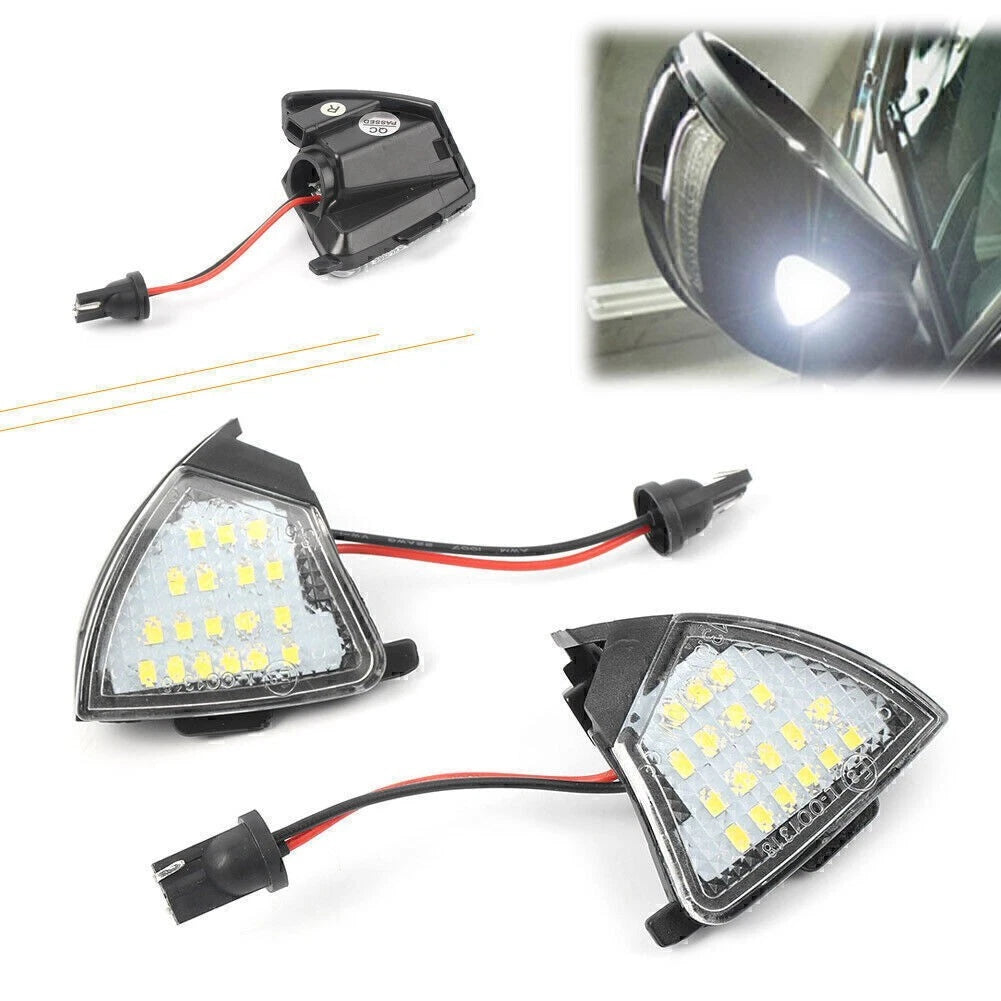 6000K LED Side Mirror Puddle Light Bulbs for VW Golf, Jetta, Passat (2006-2014)