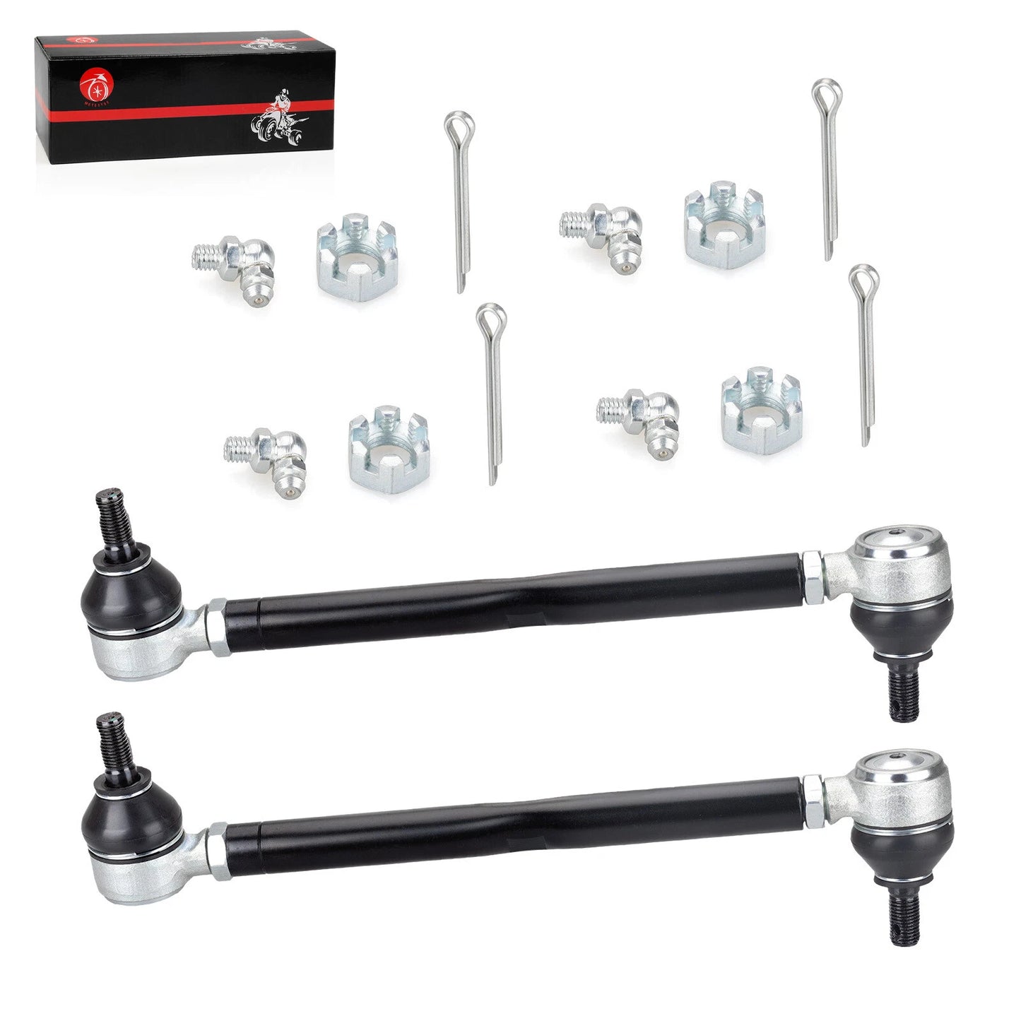 2 x Steering Tie Rod & Shaft Assembly for EZGO TXT Golf Cart (1994-2001)