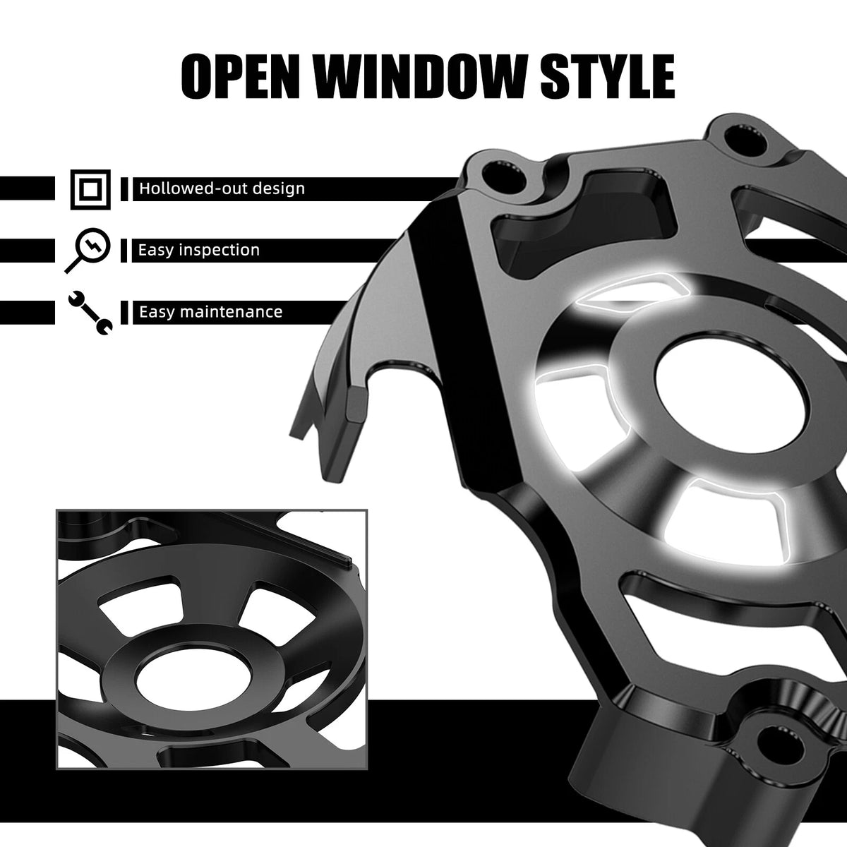 Sprocket Cover Protector for KTM 990 Adventure (2006-2013) 990 Adv R (2009-2012)