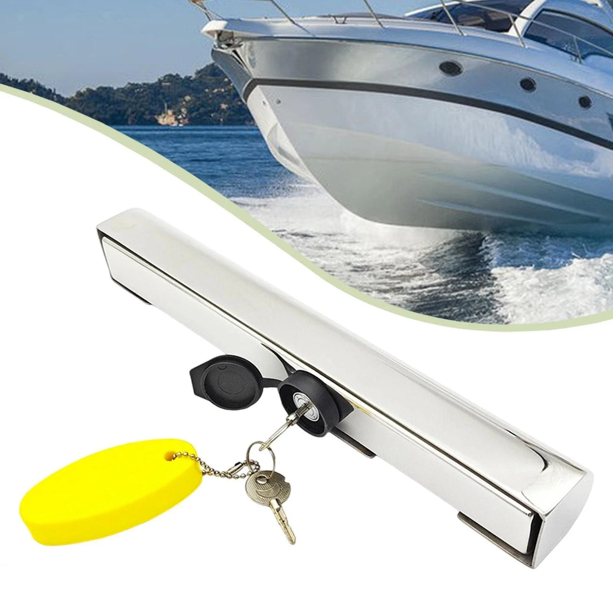 Marine Outboard Motor Lock Heavy Duty for Yacht/Fishing/Speedboat