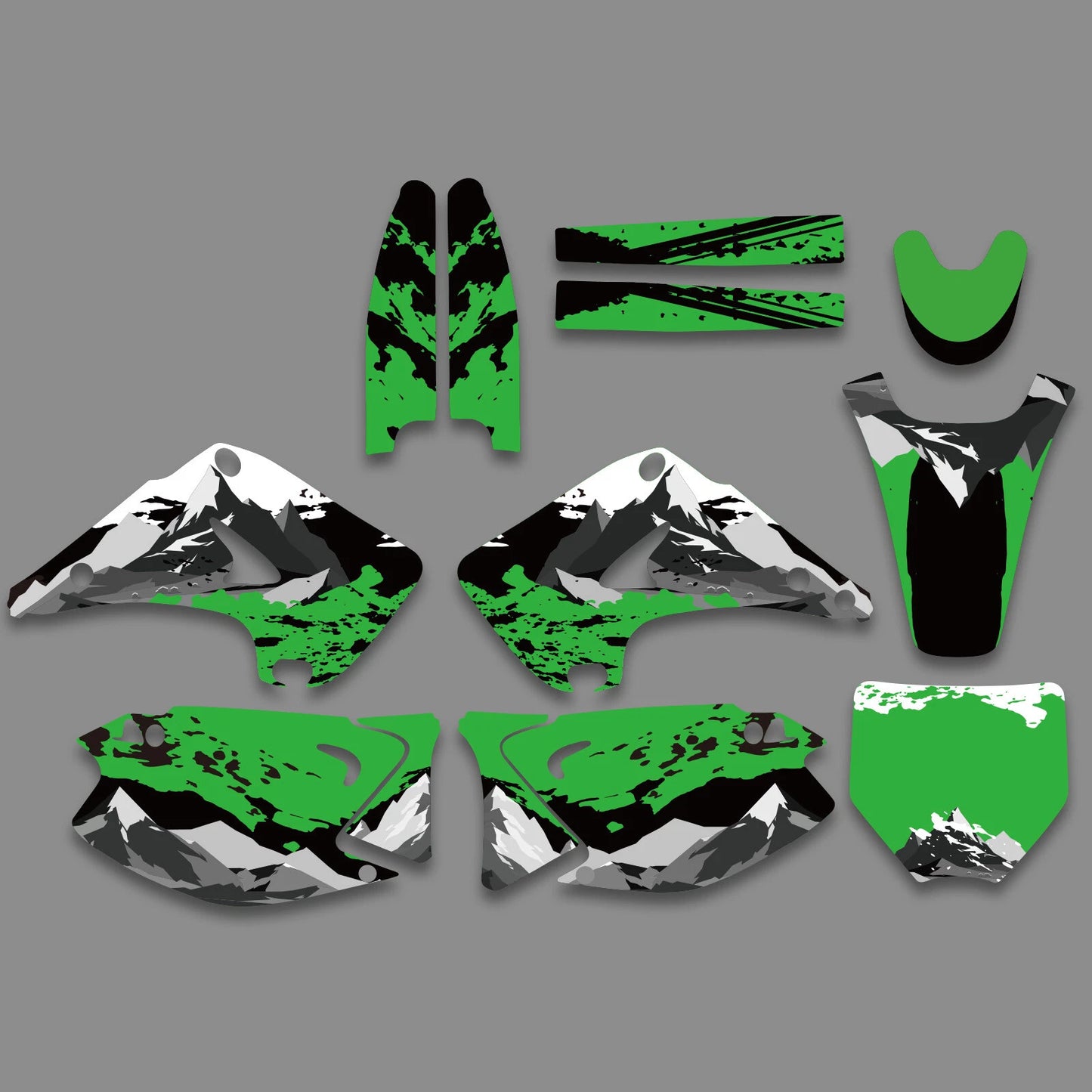 Graphics Stickers Kit for Kawasaki KX 125/250 (2003-2012)