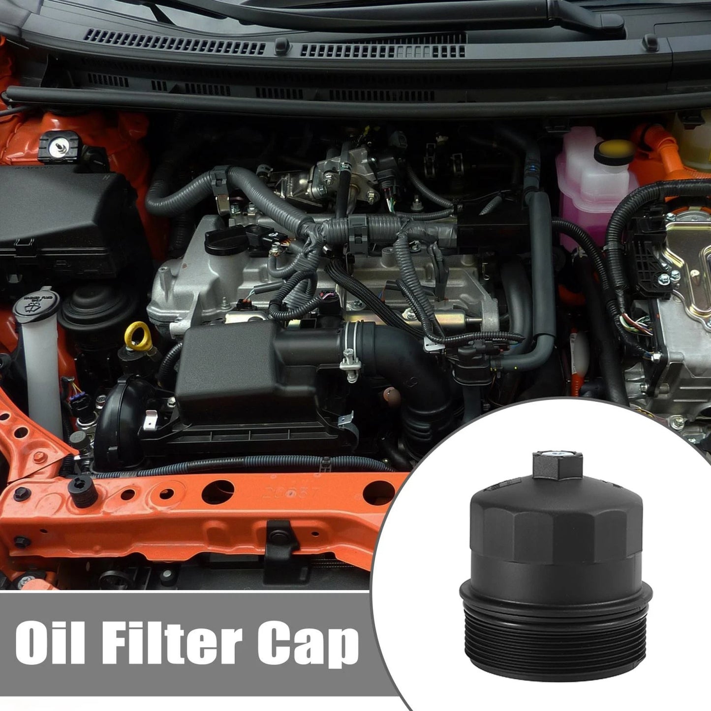 Engine Oil Filter Housing Cover for BMW 650i 750i 550i 750Li (2006-2017)