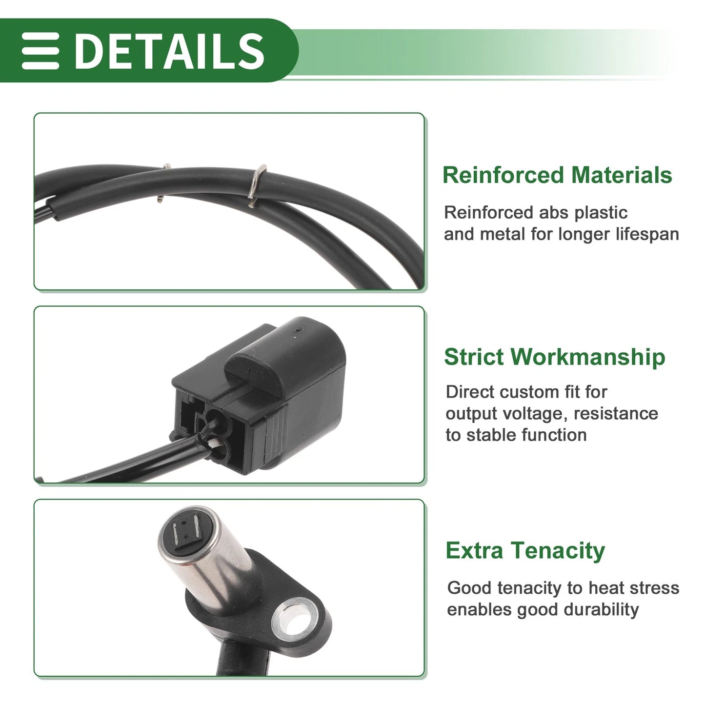 ABS Wheel Speed Sensor for Mitsubishi Montero (1998-2004)