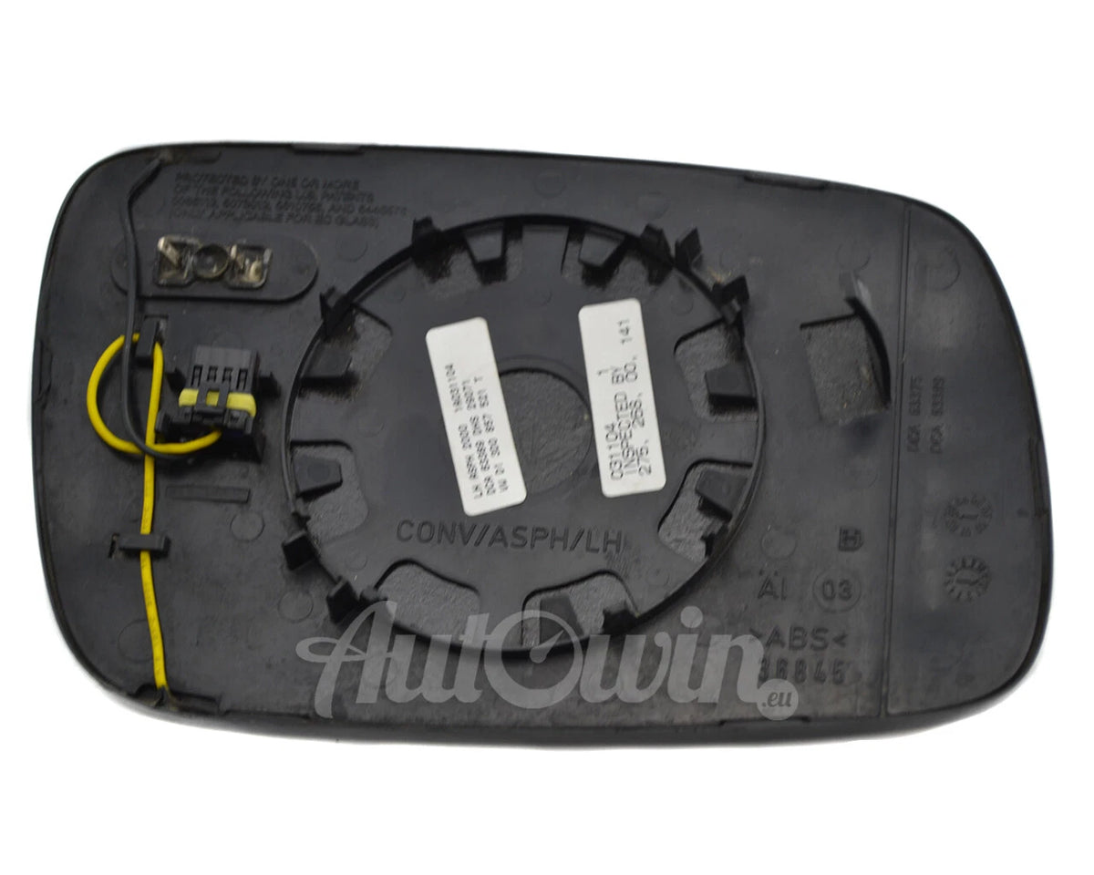 Heated Left Side Mirror Glass for Volkswagen Golf MK4 (1998-2006)