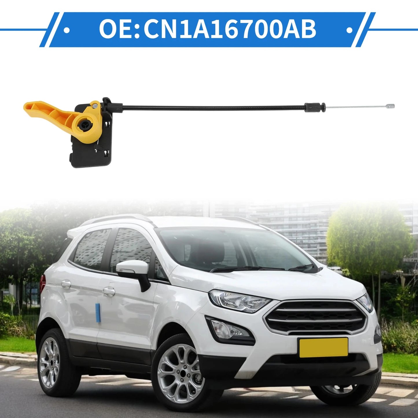 Hood Release Cable for Ford Ecosport (2013-2021)
