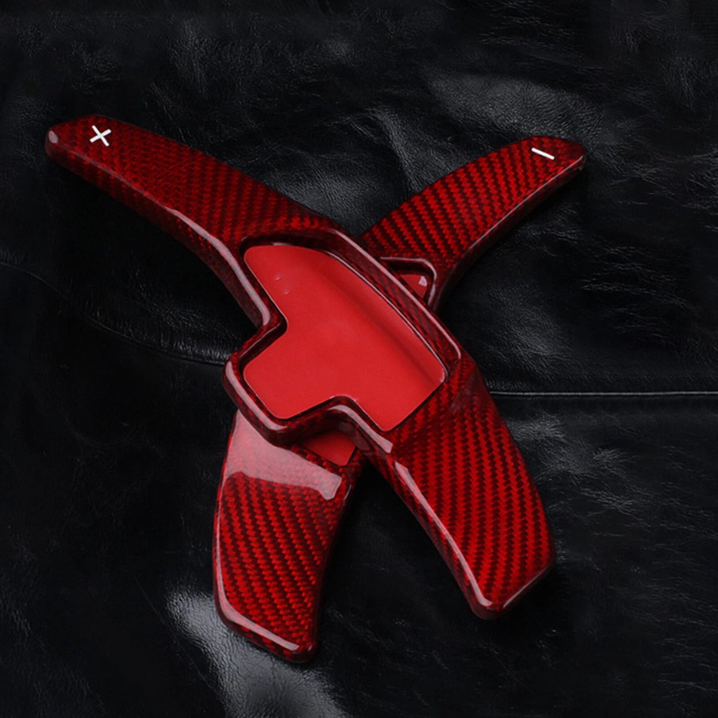 2 x Carbon Fiber Shift Paddle Extensions for Benz A/CLA/GLS/GLE/SL (2013-2023)