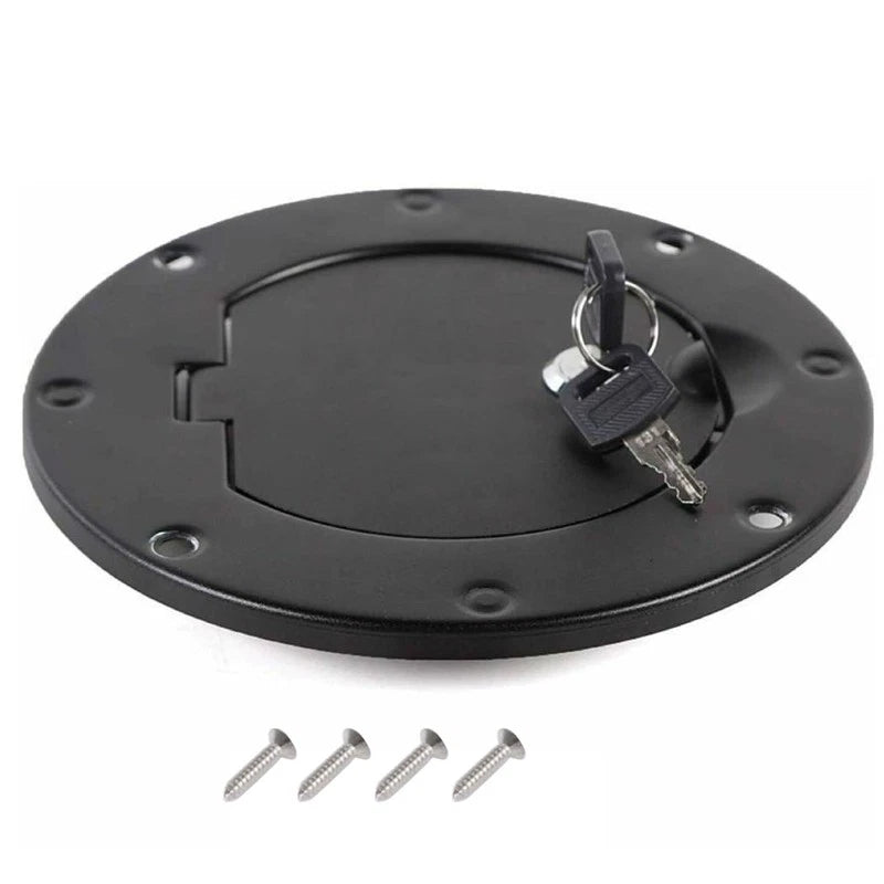 Locking Fuel Gas Tank Filler Cap w/Keys for Jeep Wrangler TJ (1997-2006)