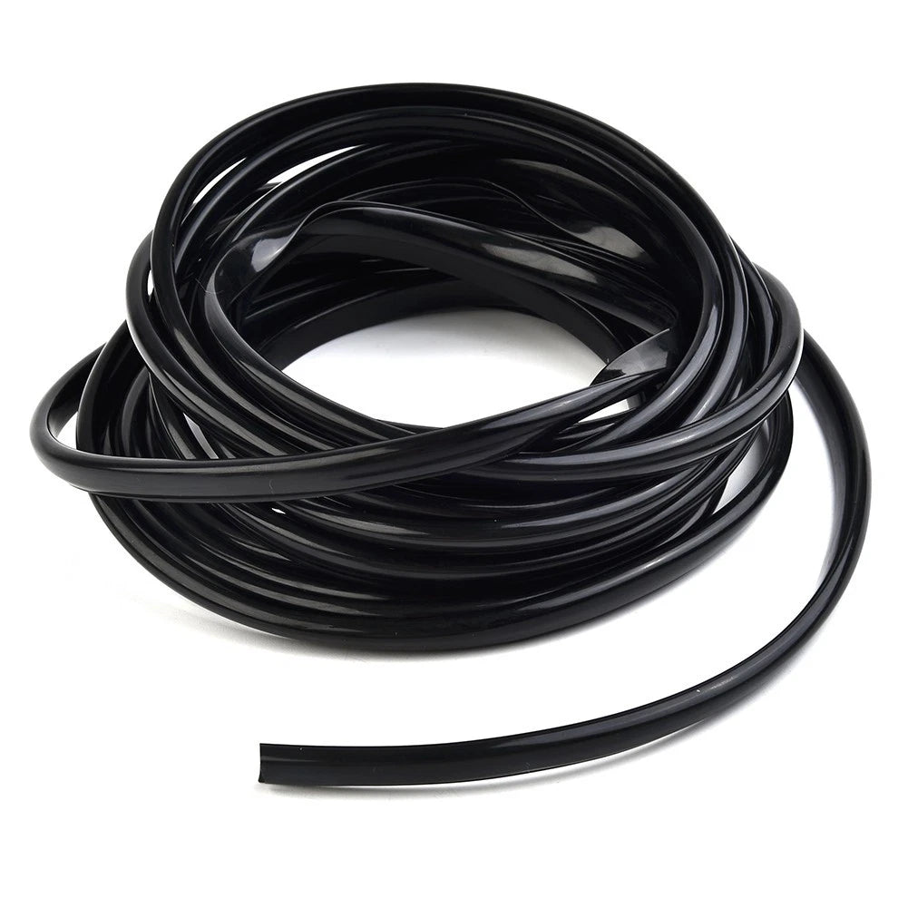 1pc 6M U-Shape Auto Door Moulding Rubber Strip Trim Guard Edge Protector Cover for Car