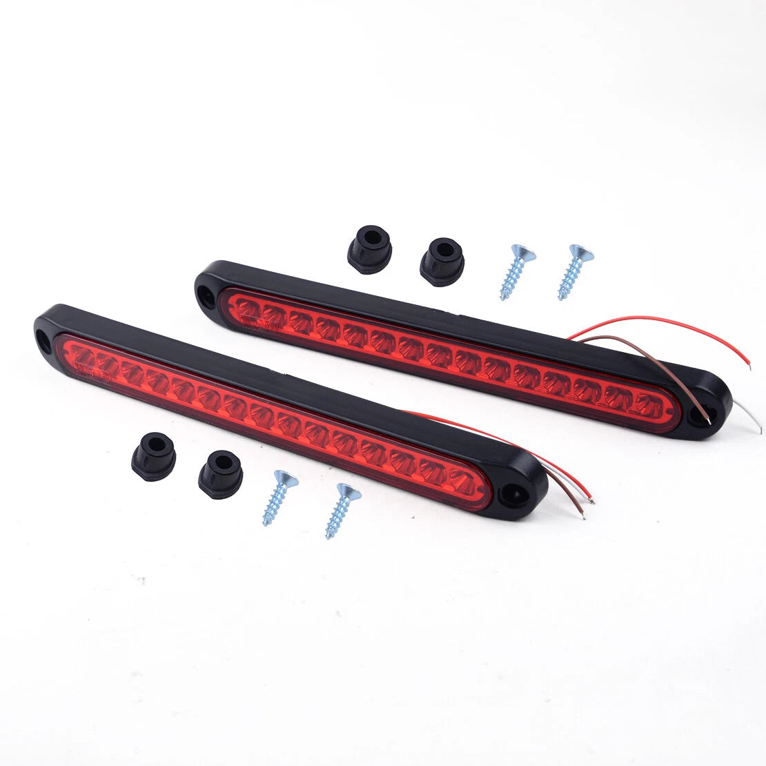 15LED Reverse Stop Brake Turn Signal Tail Lights for Truck Trailer RV