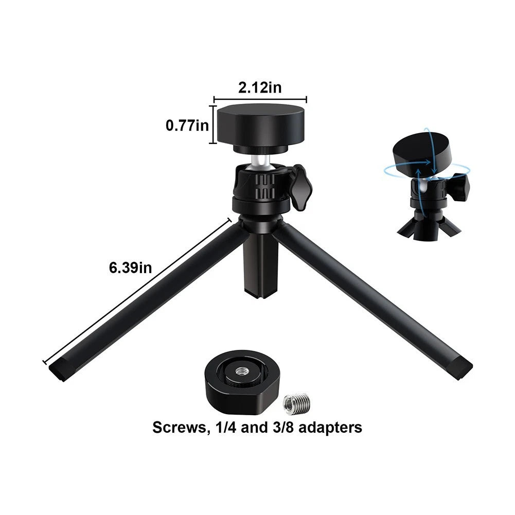Tripod Mount / Black Aluminium / Tripod Mount for Starlink Mini