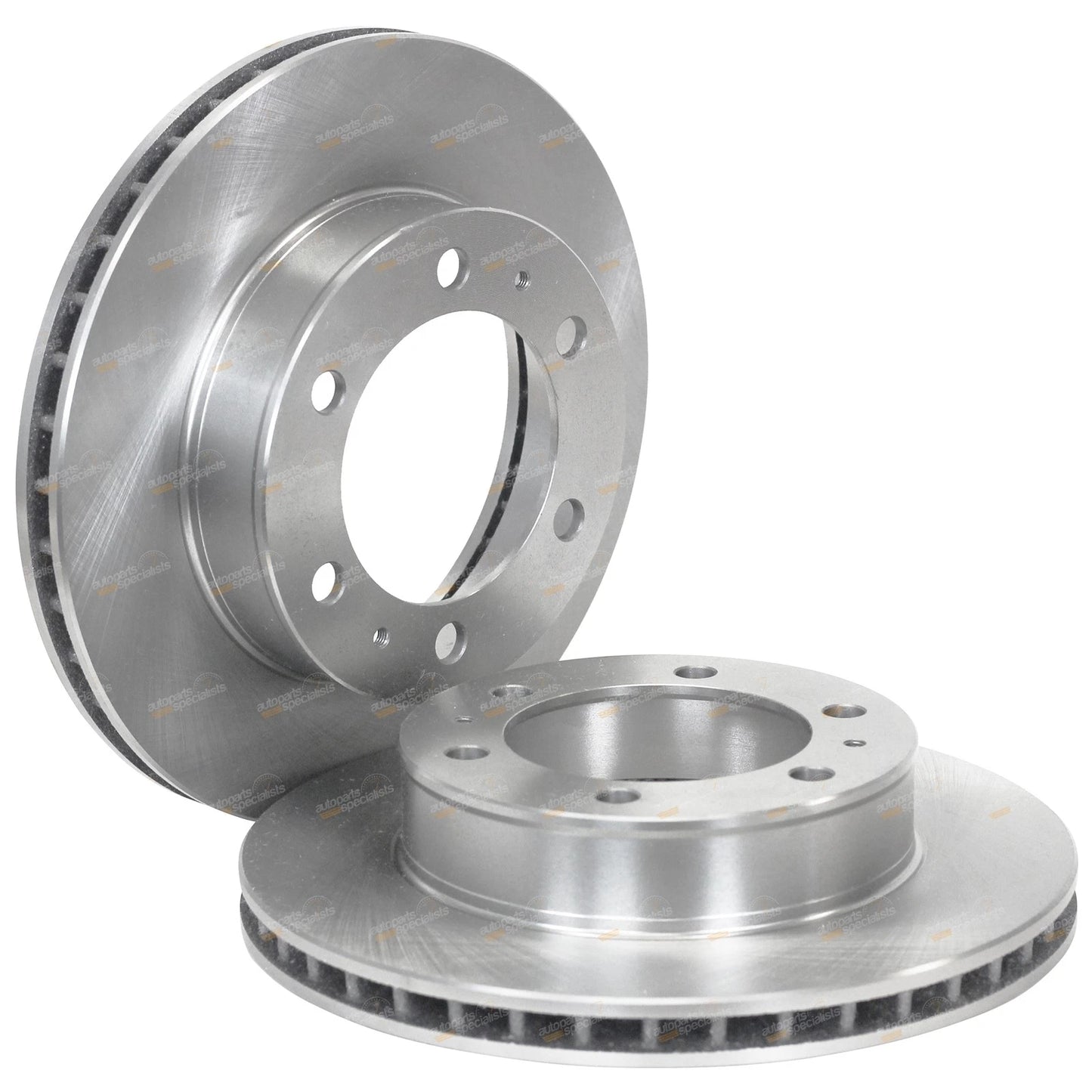 2 x Front Disc Brake Rotors for Toyota Hilux (2004–2011)