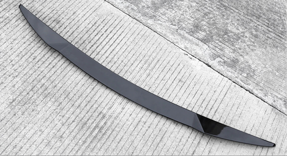 ABS Rear Spoiler Wing Lip Trim for 2021-2024 Kia K5 Optima - Black