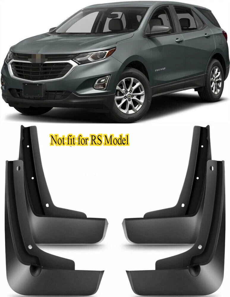 4 x Splash Guards Mud Flaps Fender for Chevrolet Equinox (2019–2024)