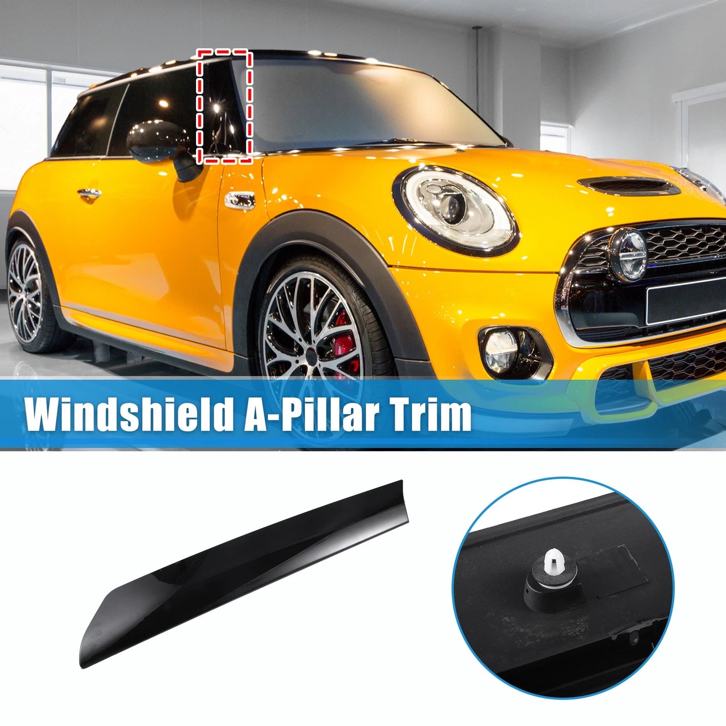 Windshield A Pillar Trim Panel for Mini Cooper (2002-2008)