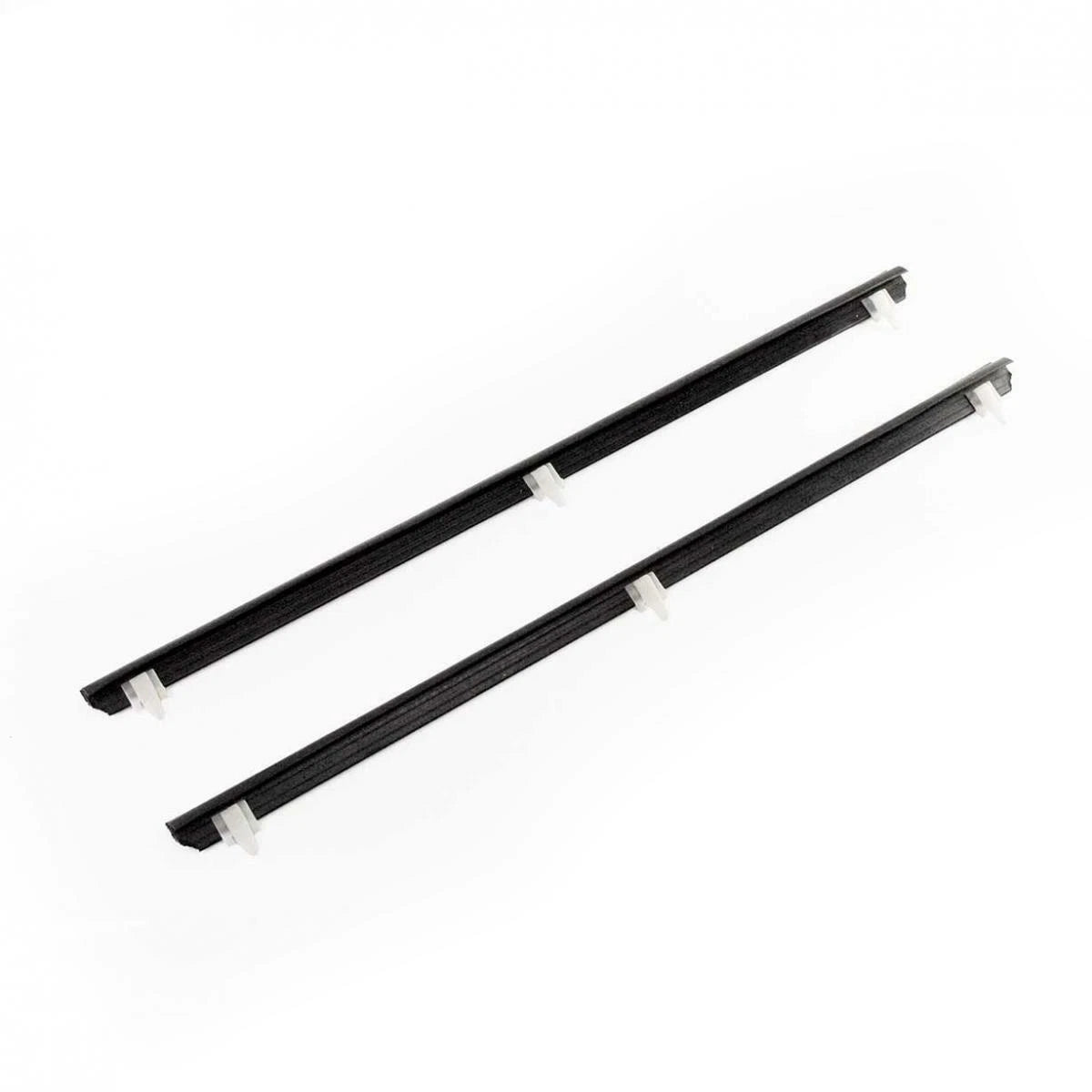 Pair Front Outer Weatherstrip Door Belt Fits Toyota Hilux LN50 4Runner 1984-88