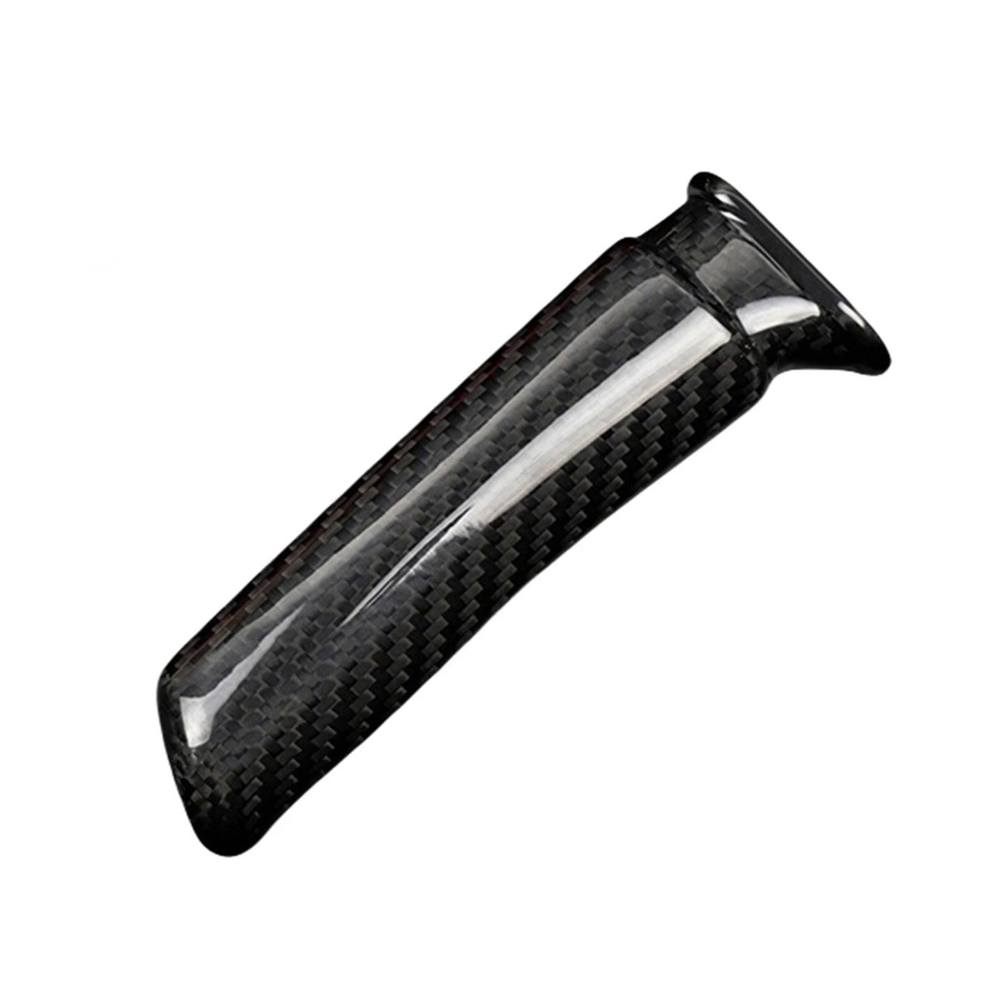 1PC Black Carbon Fiber Hand Brake Cover for Subaru WRX, Toyota GR86 (22-23)