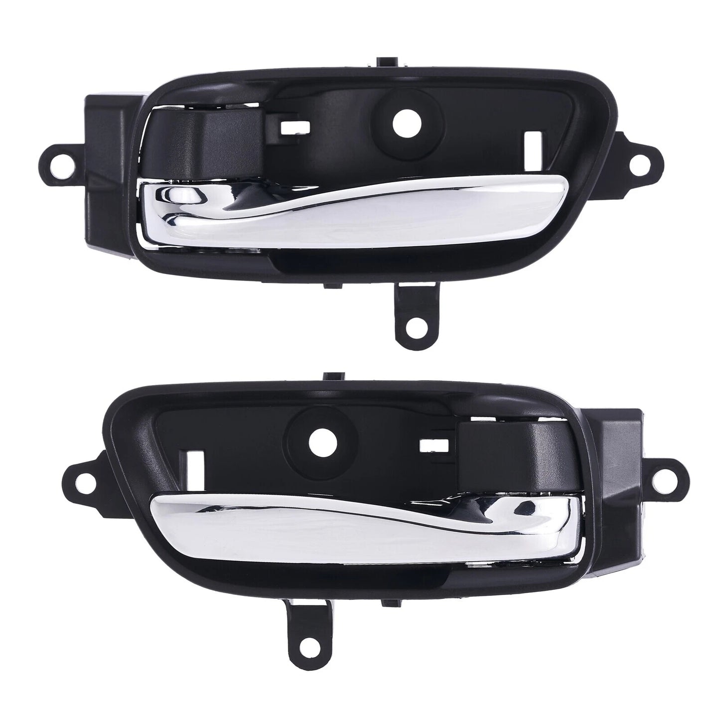 Door Handle Inner Set of 2 Chrome for Nissan Altima (2013-2017)