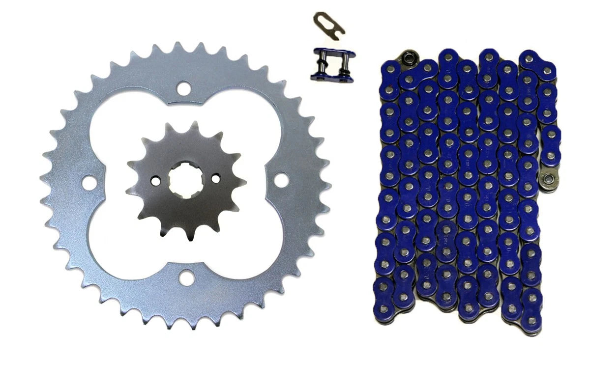 Blue 520x88 Drive Chain & 13/39 Sprockets for Honda TRX300EX/TRX300X Sportrax