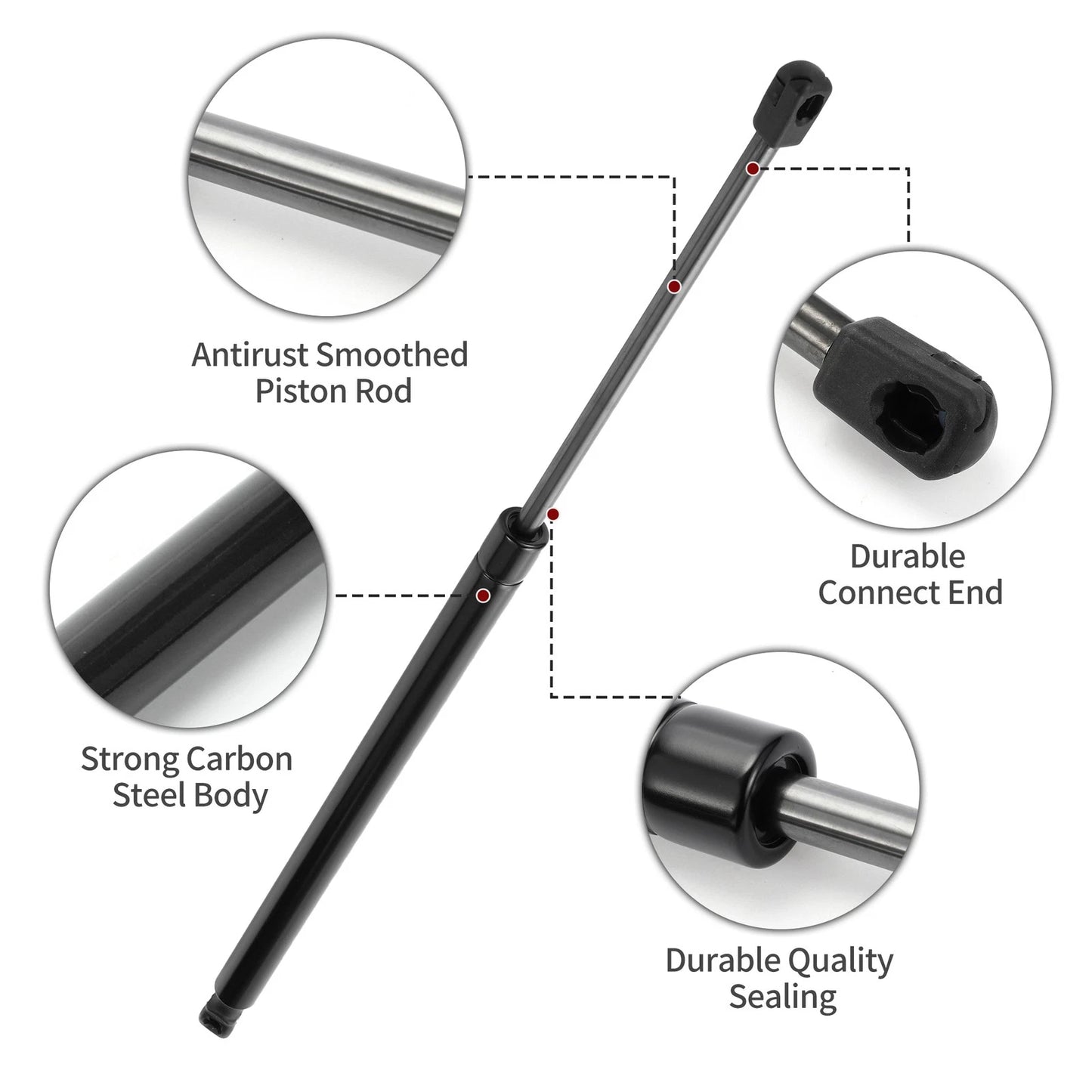 2 x Rear Hatch Lift Supports for Ford Taurus X (2008-2009)