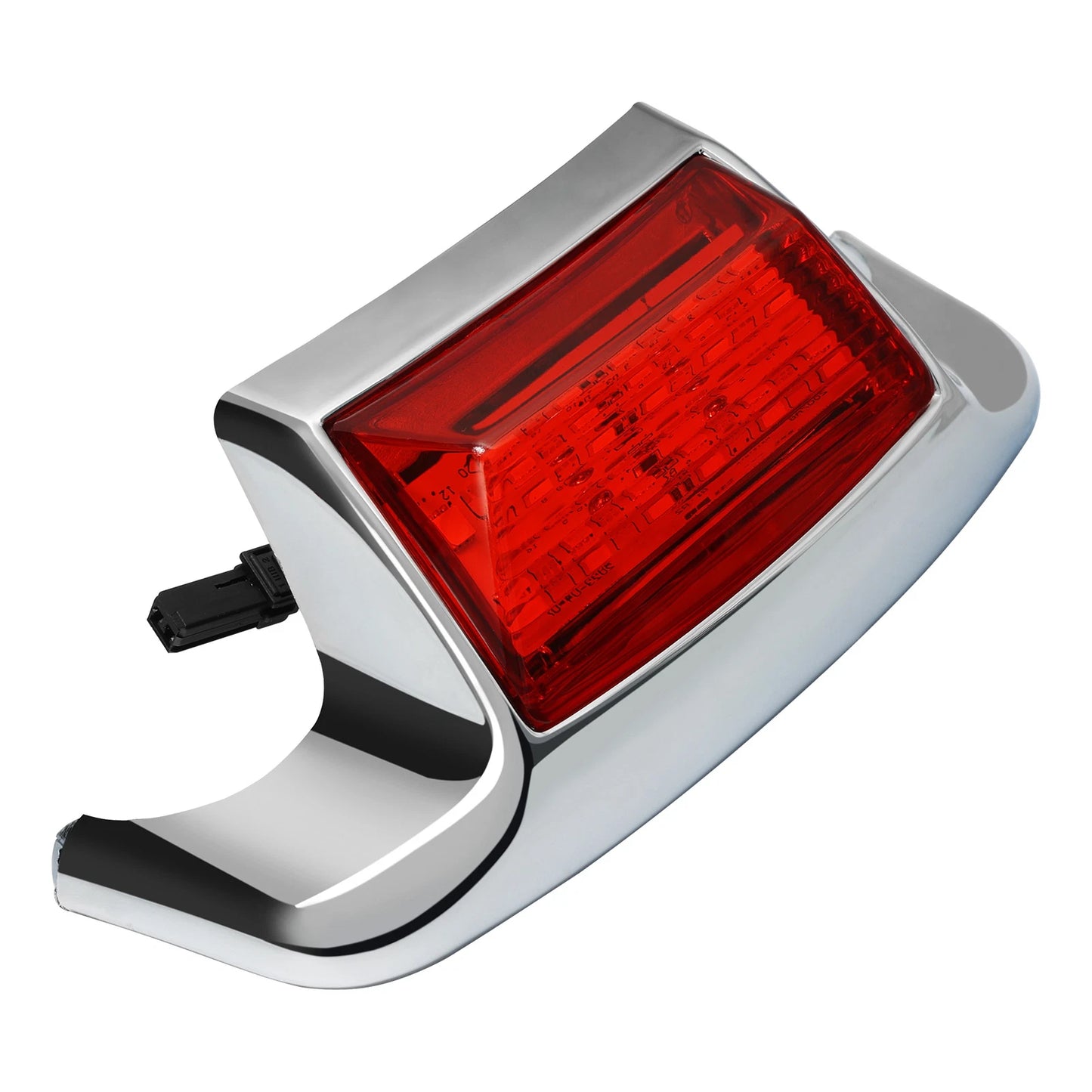 Chrome Shell Rear Fender Tip Light for Harley Electra Glide