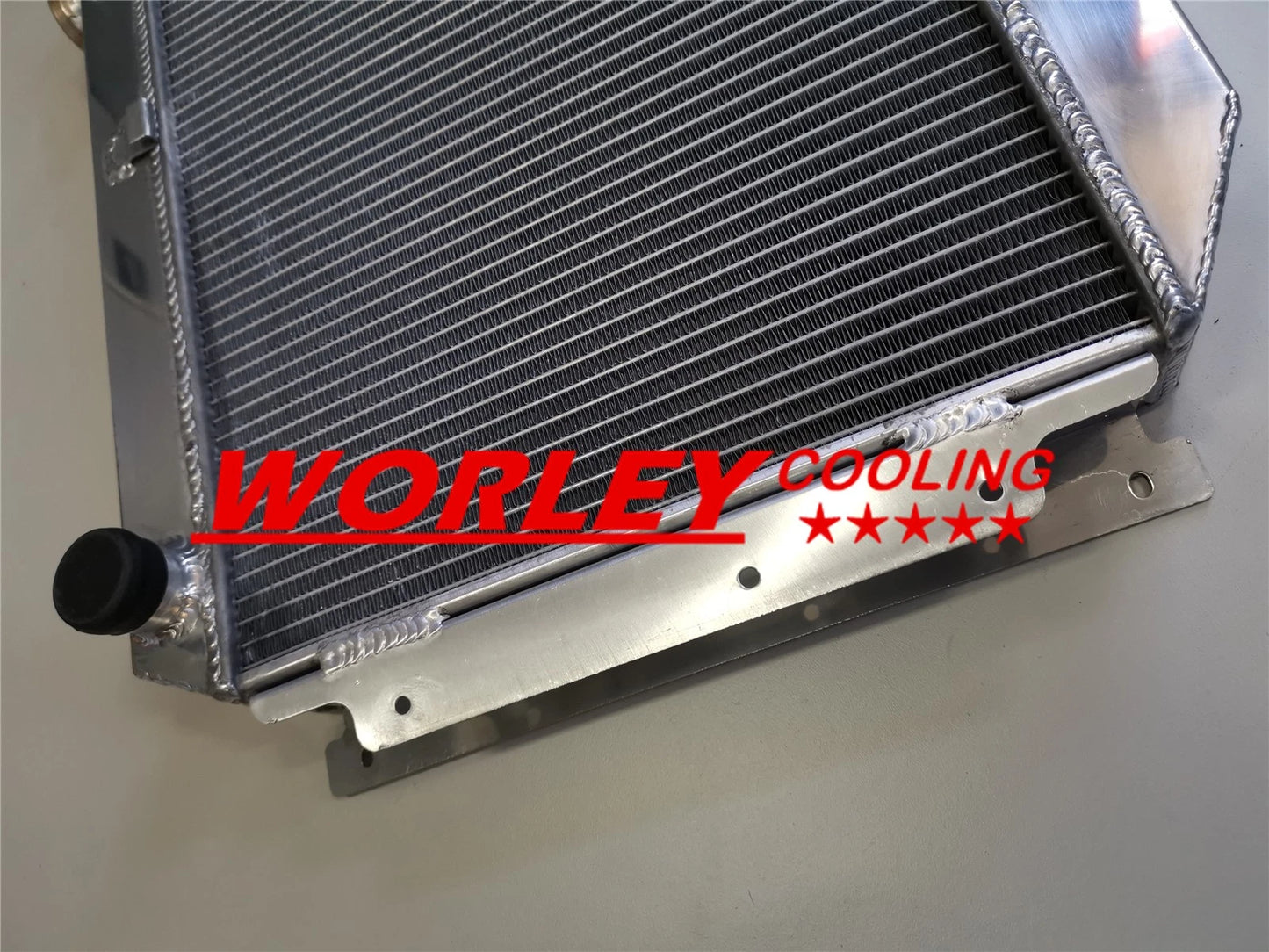 3 Row Alloy Radiator & 12" Fans for Holden Kingswood HQ HJ HX HZ V8 (1971-1984)