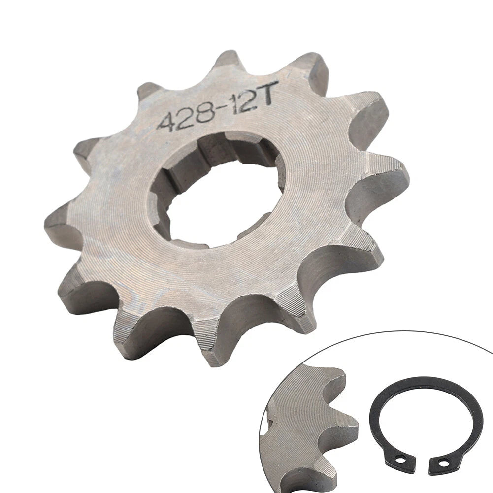 20mm 12T Front Sprocket for 125cc ATV Pit Dirt Quad Bike