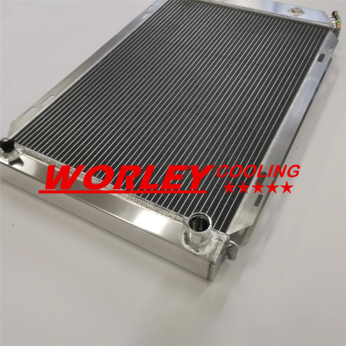 NSW-3 Row Aluminum Radiator for Mercury Cougar/XR7, Mustang (1980-1993)