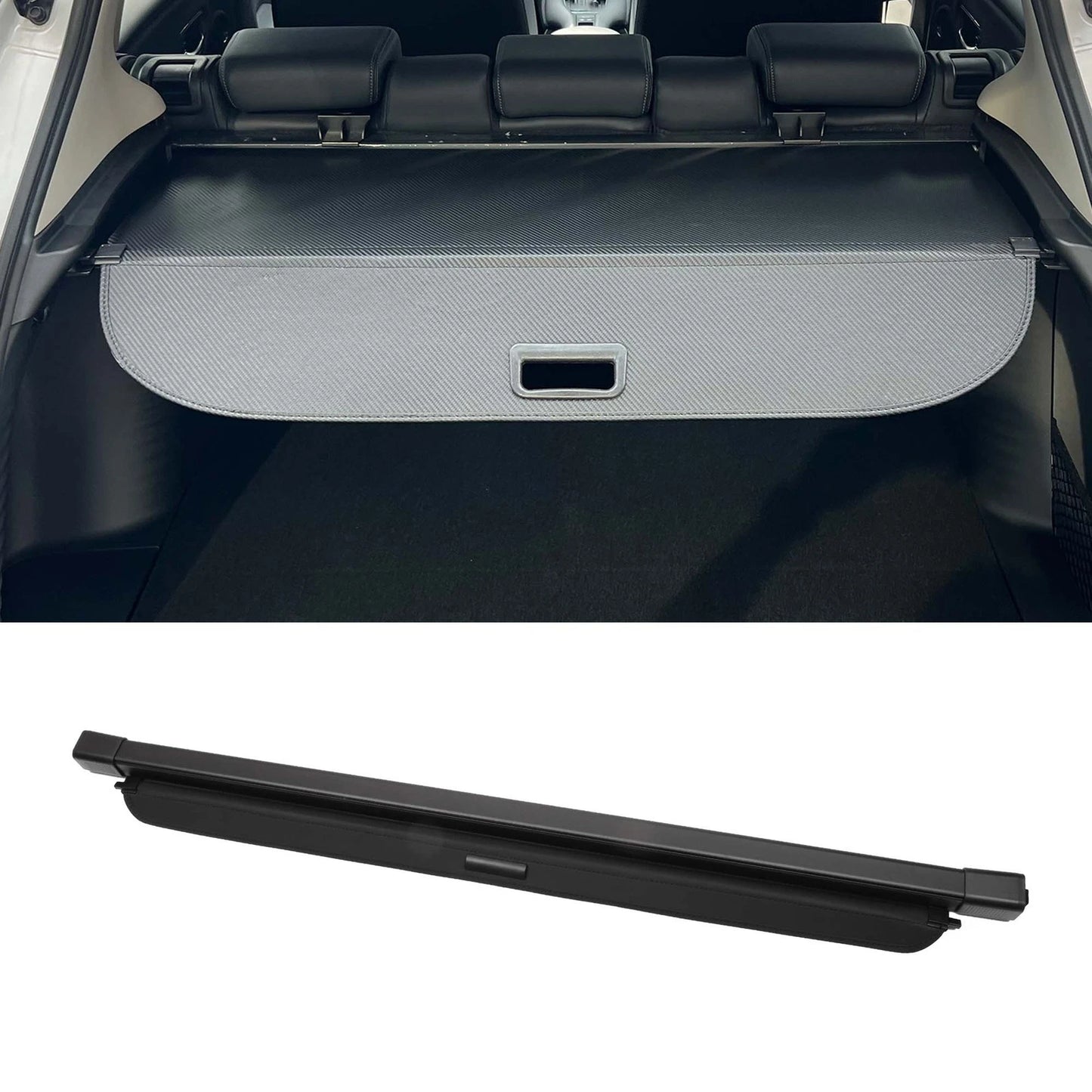Retractable Cargo Cover for Ford Escape 3.0L 2008-2012 Gloss Black