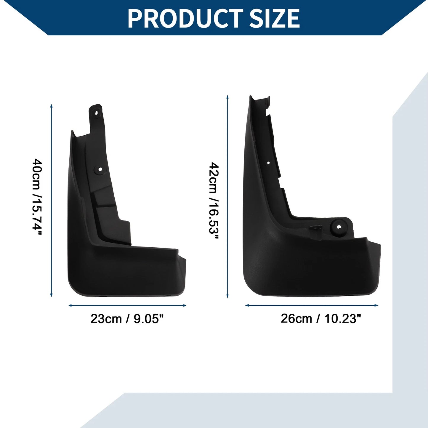 Mud Flaps Splash Guards Set for BMW X7 G07 (2019-2023)
