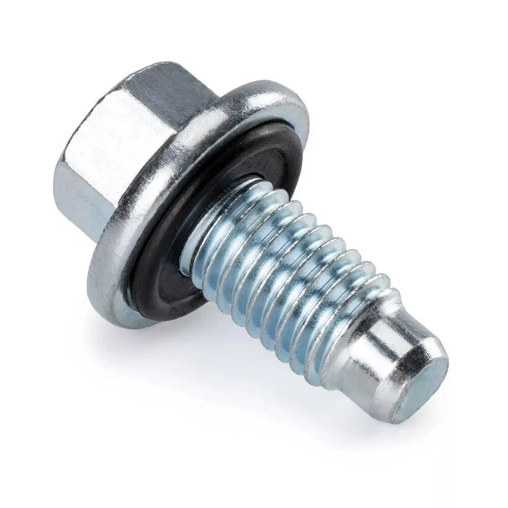 Oil Pan Drain Plug Bolt w/ O-Ring for Chevrolet Buick Cadillac Savana (2003-2023)