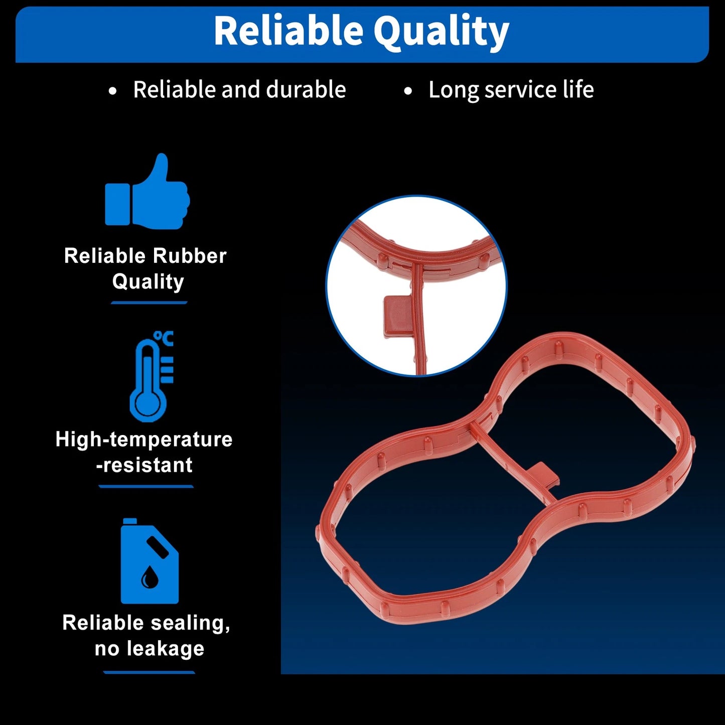 Intake Manifold Gasket w/ Flap Delete Plug for BMW