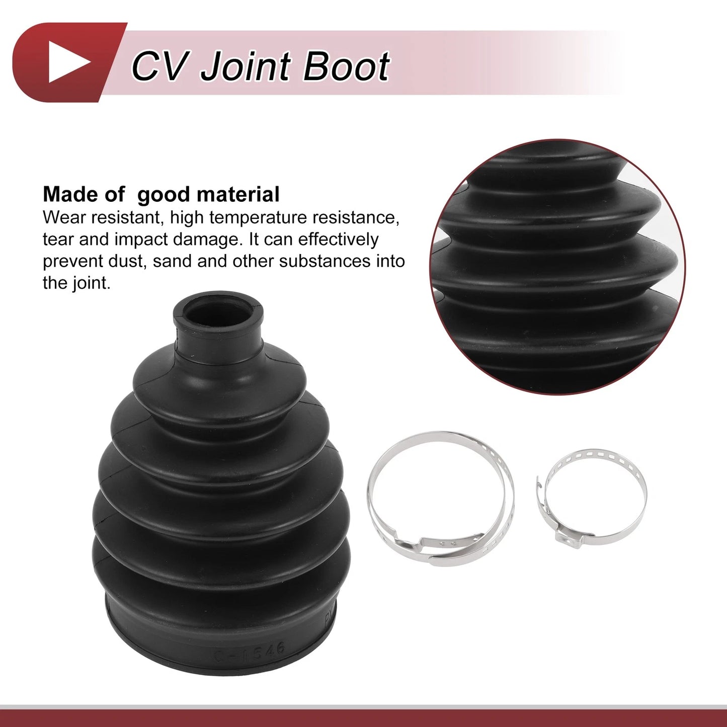 Outer CV Joint Boot Kit for Honda Accord Euro (2008)