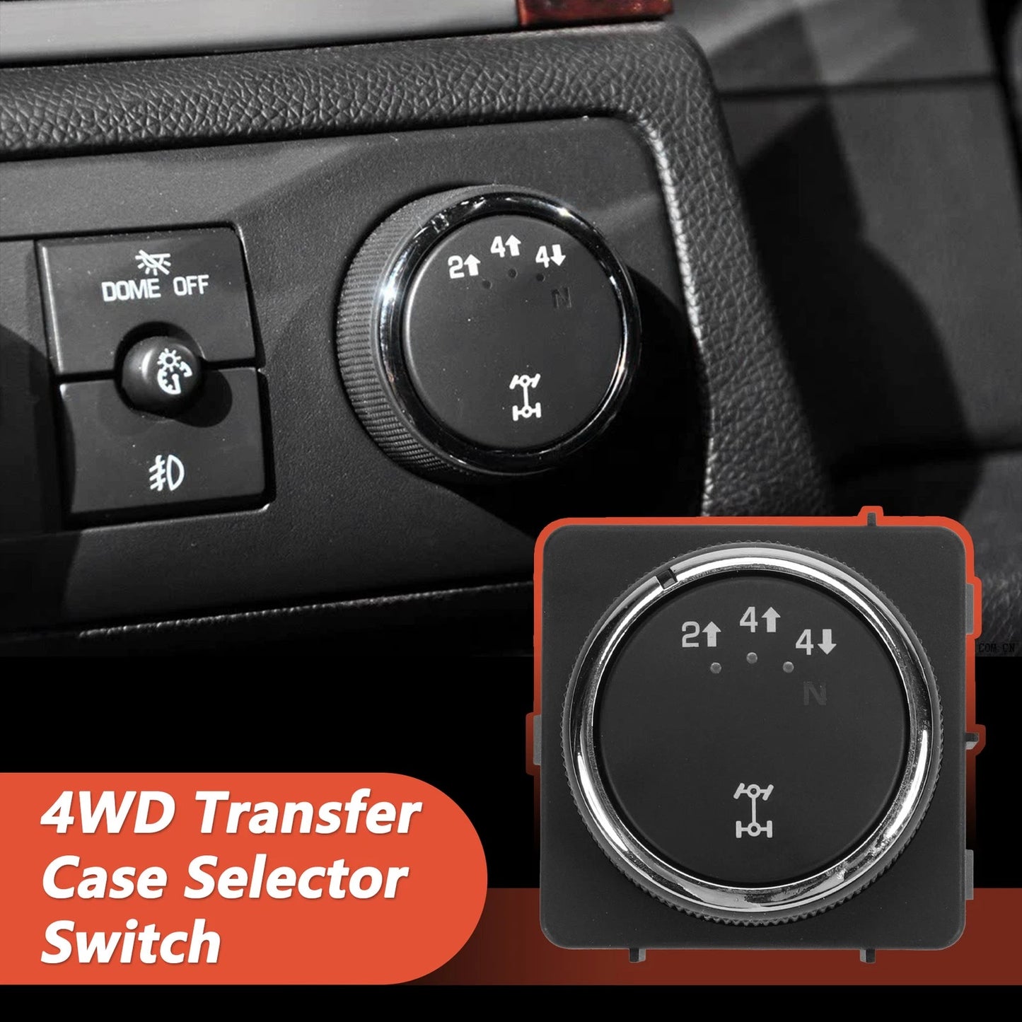 Transfer Case Selector Switch for Chevrolet Silverado 1500