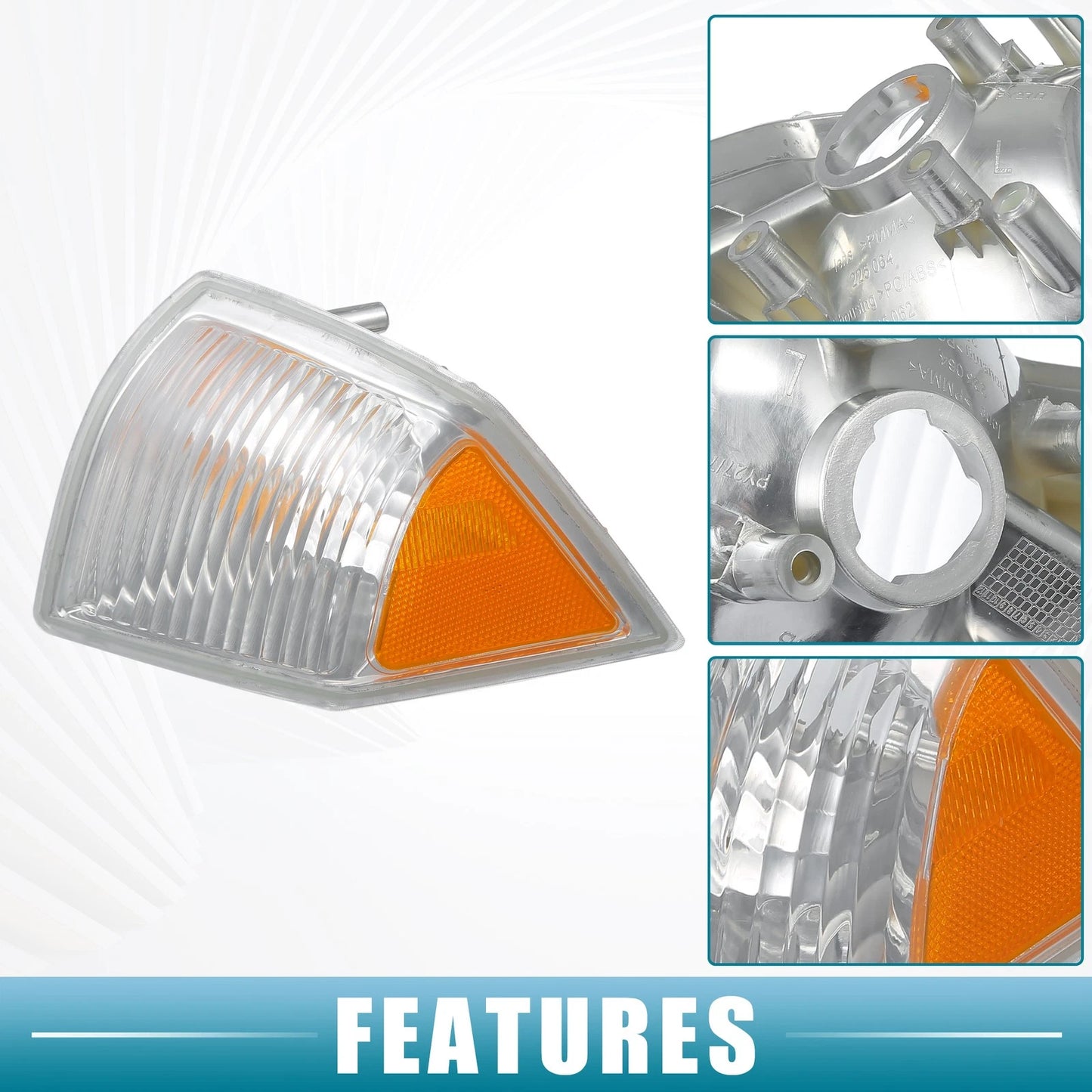 Driver Side Turn Signal Light Housing for Jeep Compass (2007-2023)