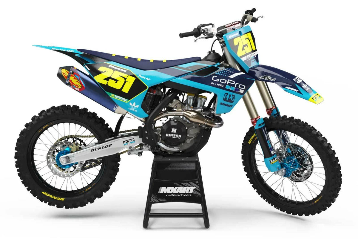 Custom Graphic Kit BOOST Style for Husqvarna FC 350 (2016-2018)