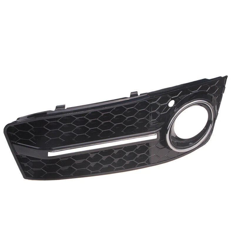 Honey Comb Fog Light Cover Grille Bezel Right for Audi A4 B8 (2009-2011)