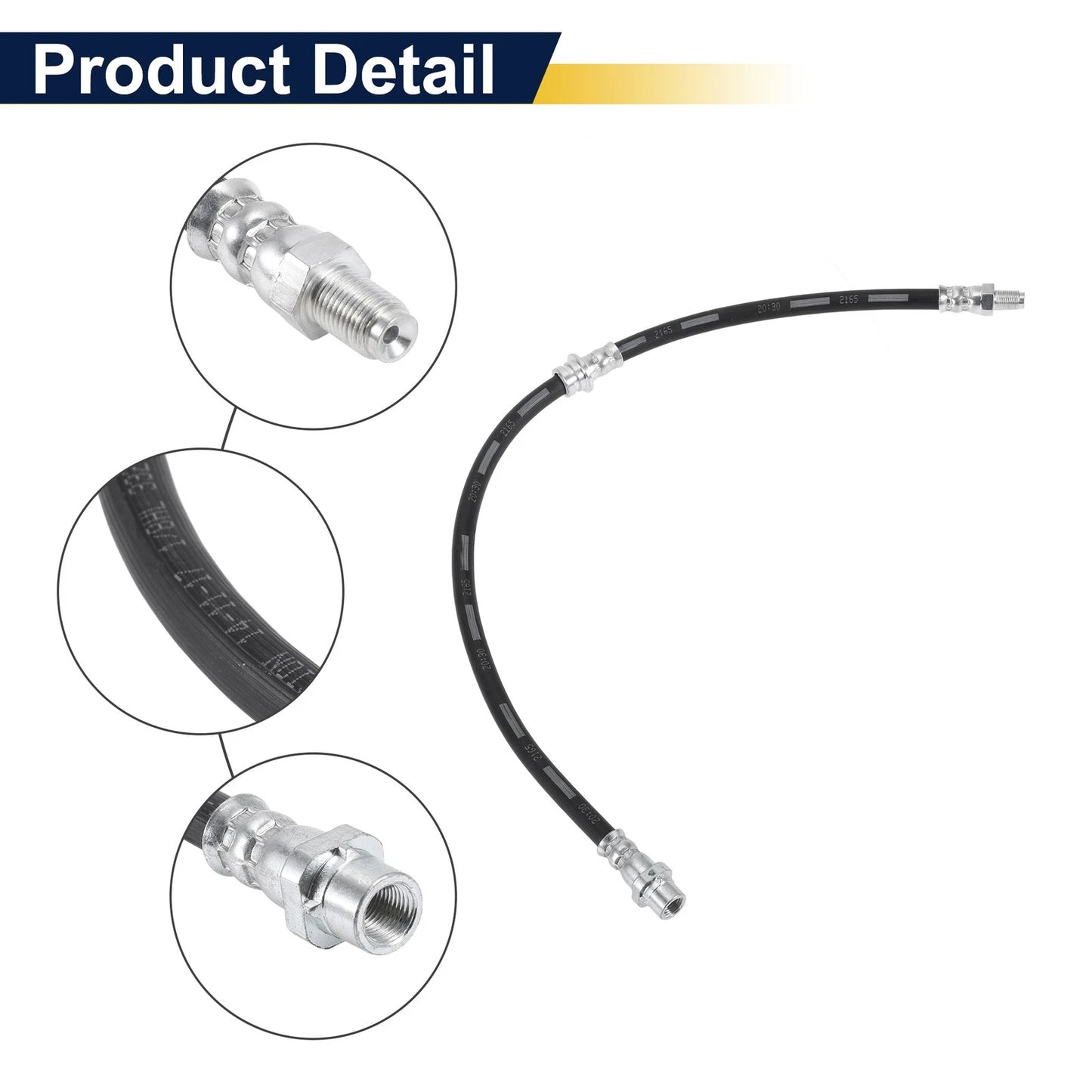 Rear Brake Hose for BMW X3 E83 2.0d 2004-2007 Hydraulic Hose 2 x 34303411444