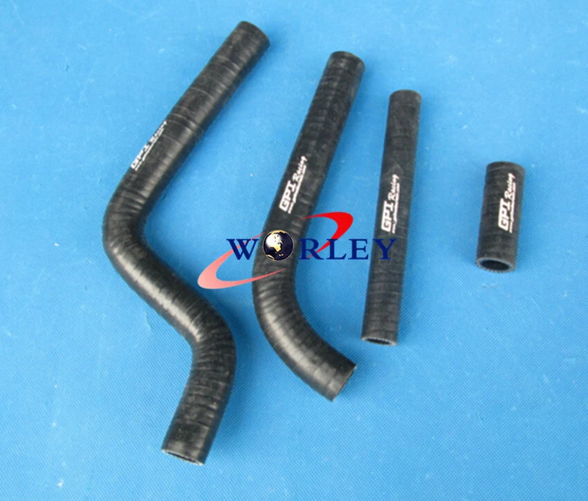 Silicone Radiator Hose Kit for Yamaha YZ125 (2003-2008) - Blue