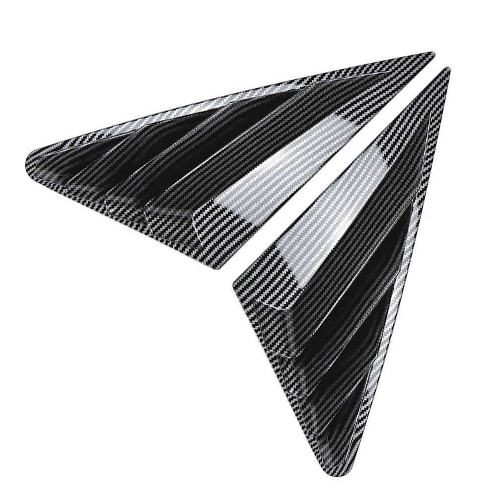 Carbon Fiber Rear Window Louvers Cover for Audi A3 Sedan (2021-2024)