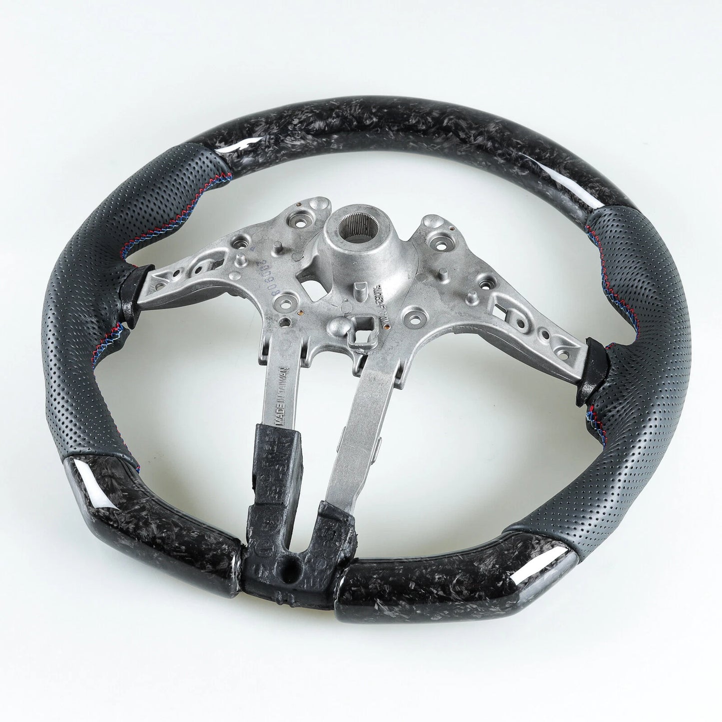 Forged Carbon Leather Steering Wheel for BMW F10 F07 F12 F13 F06 F01 F02 (2010-2017)