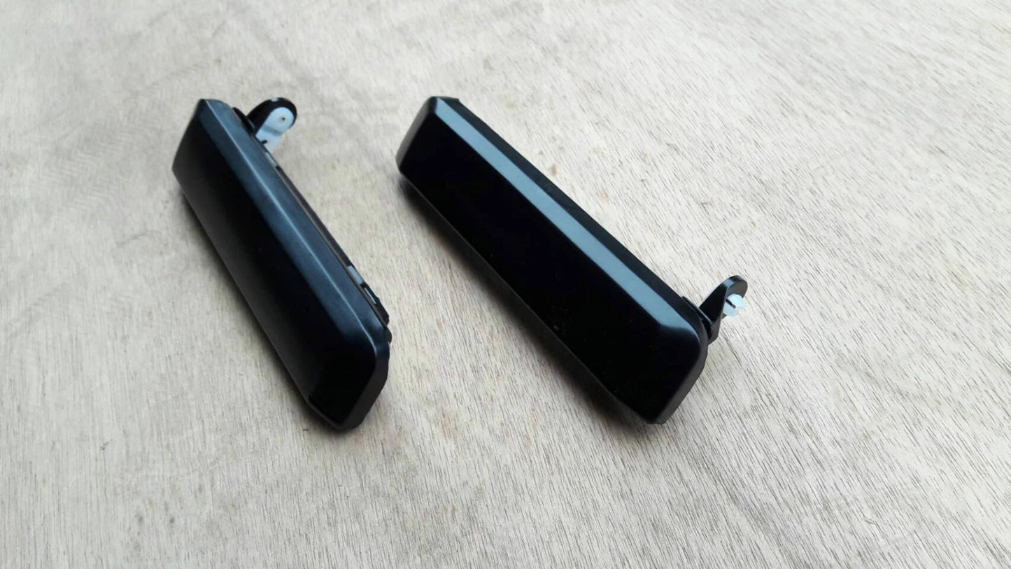 Outer Door Handles for Nissan Navara D21 (1986-1997) 2 x Black LH+RH
