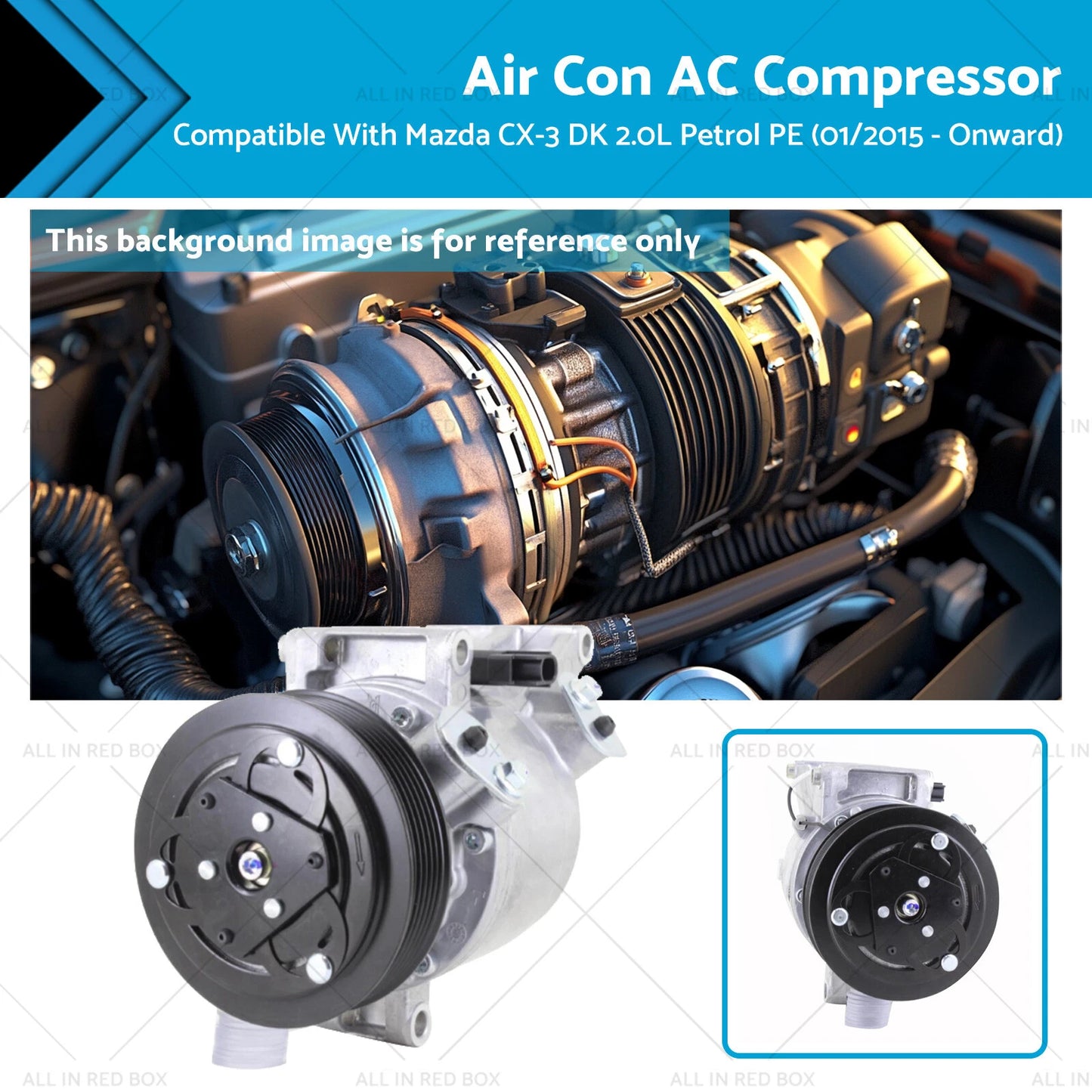 AC Compressor for Mazda CX-3 DK 2.0L Petrol (2015 - Onward)