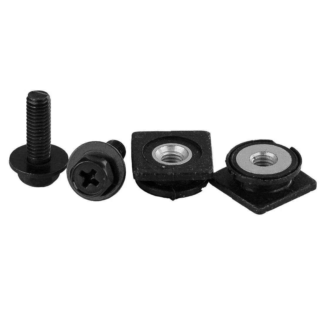 Set of 2 Tailgate Spoiler Screw Grommet Clips for Honda