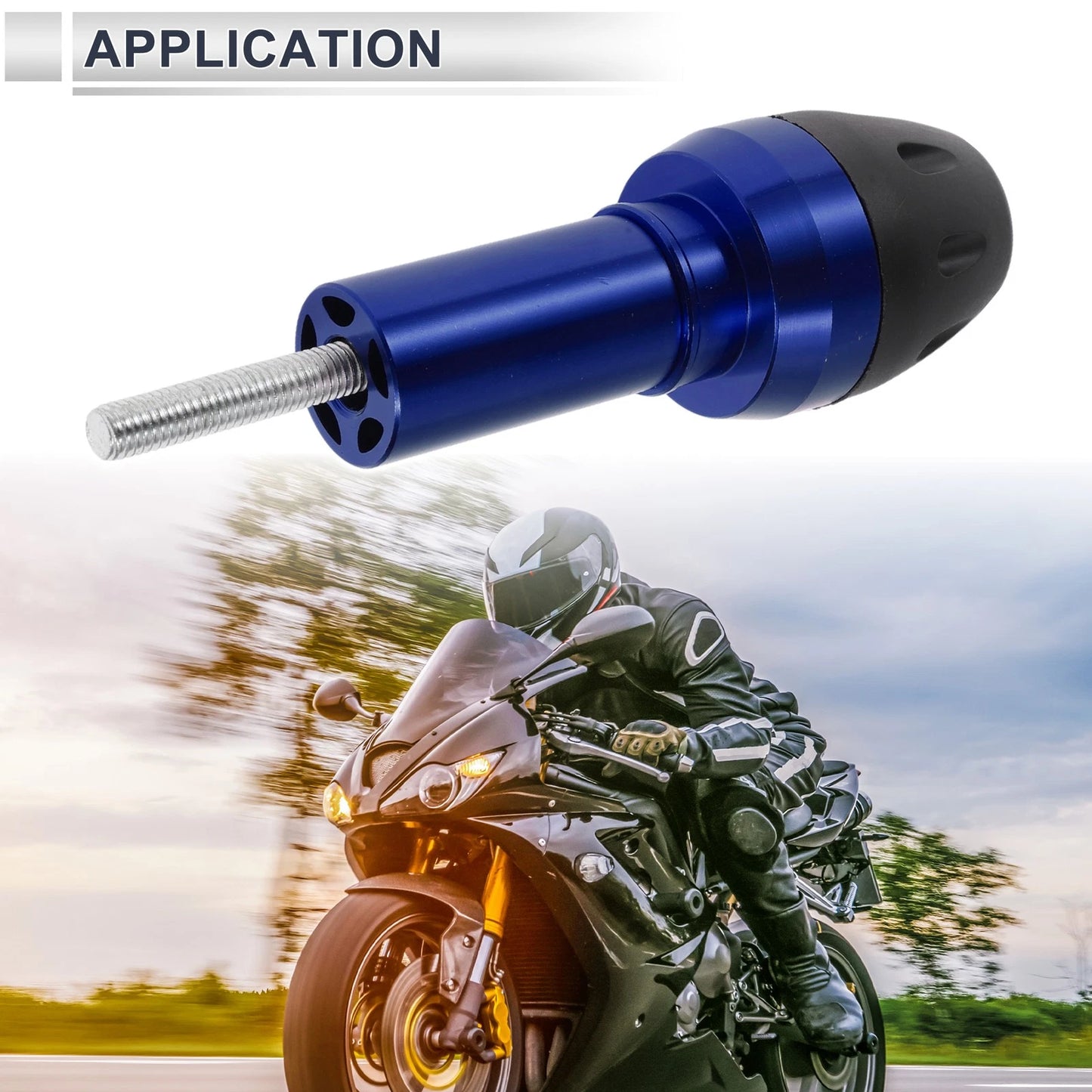 Slider Frame 2 Pcs Bolts for Motorcycle