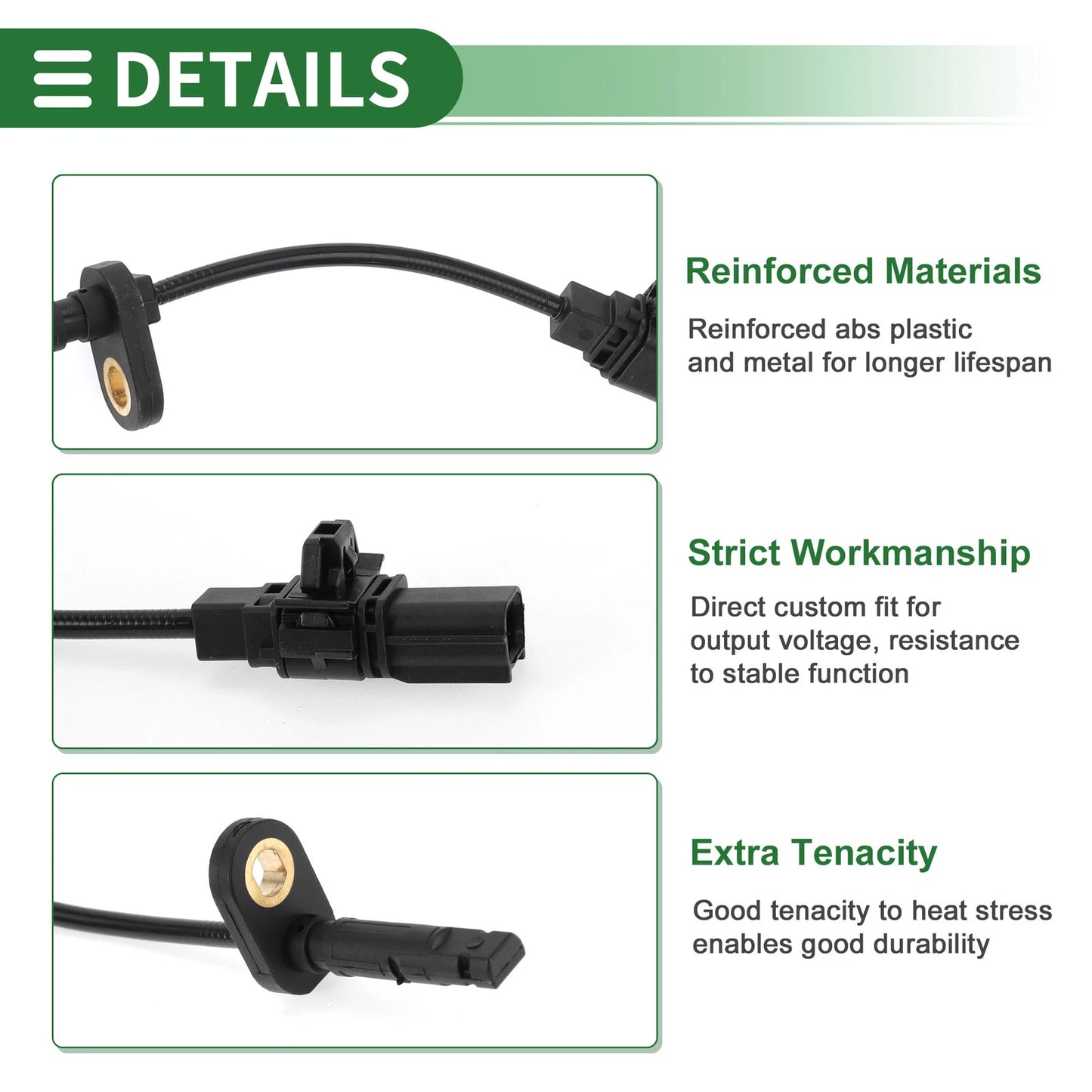 ABS Wheel Speed Sensor for Acura RLX (2014 - 2019) Rear
