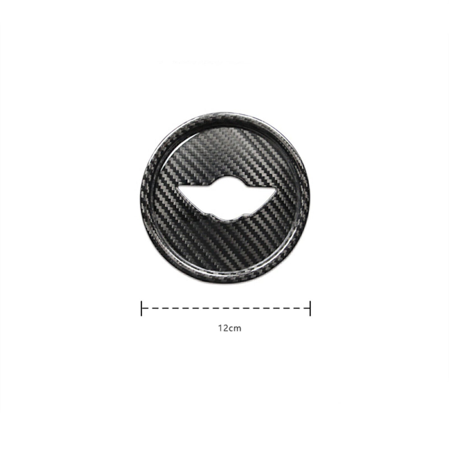 Carbon Fiber Steering Wheel Center Cover for Mini F54 F55 F56 F57 F60 (19-20)