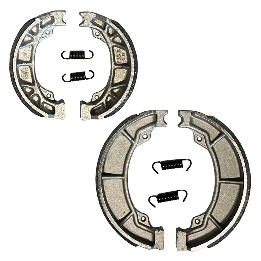 Front & Rear Brake Shoes for Honda ATC200 Big Red (1981–1984)